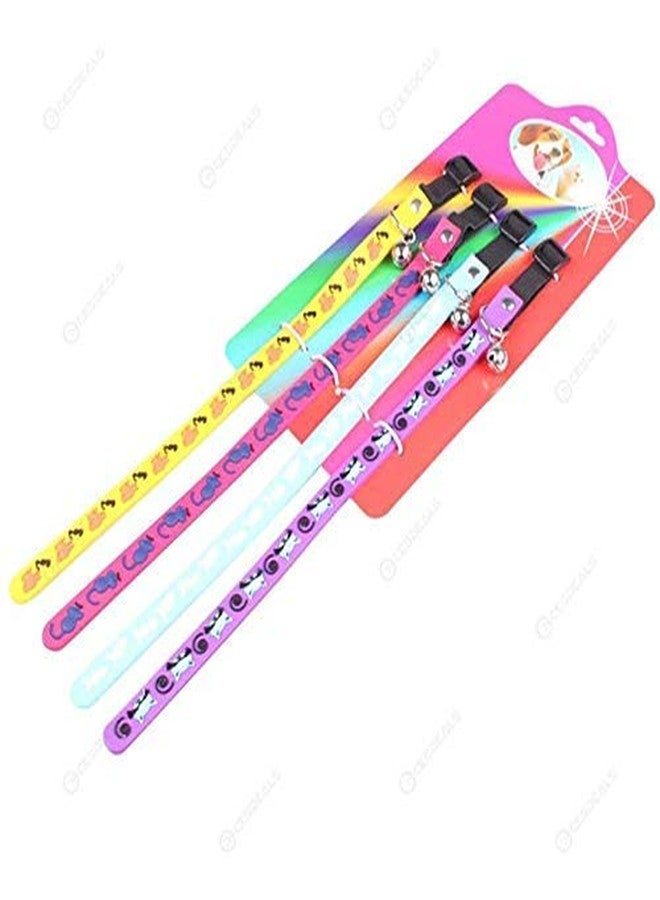 Pet Guard Silicone Pet Dog Cat Collar Ring (Medium, Colour and Design May Vary) - Image 5